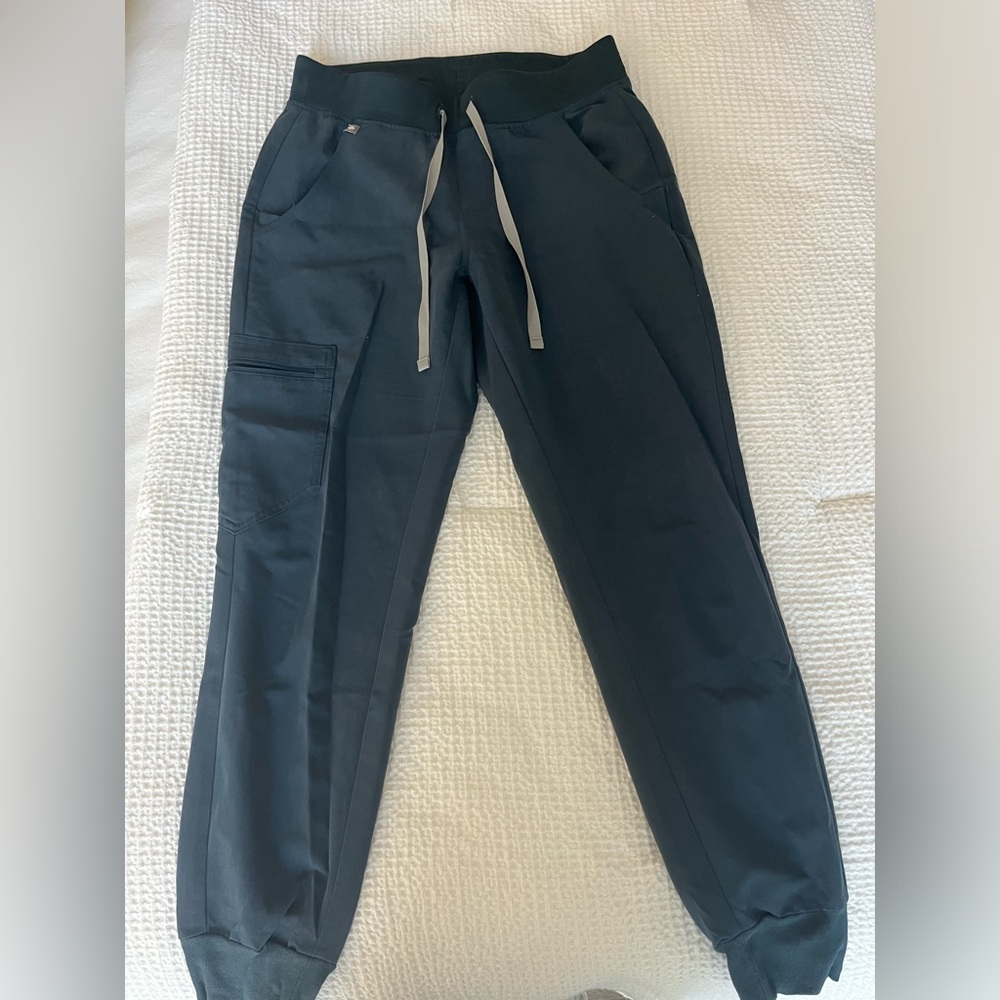 FIGS Dark Harbor Zamora Petite Jogger Scrub Pants